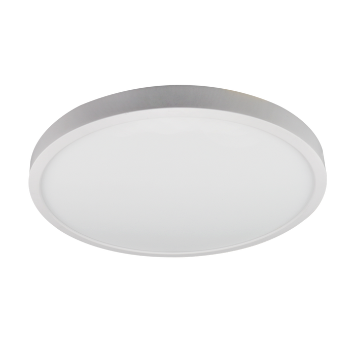 Reno 19" Slim Surface Round — Color: Brushed Nickel