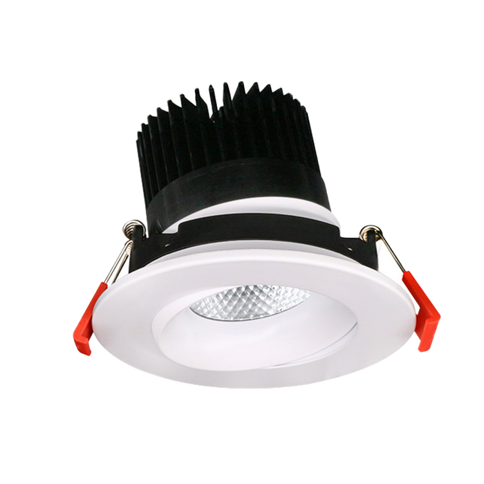 Product Display Visual of the SKU: RENO-LED-AURA-35-S12W-5CCT-WH for Marketing of theReno 3.5" REGRESS GIMBAL | RENO-LED-AURA-35-S12W-5CCT | RENO-LED-AURA-35