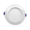 Product Display Visual of the SKU: RENO-4-S12W-MCCT-BF-WH for Marketing of theReno 4" Baffle Trim Slim Recessed Downlight 

12W | Selectable CCT 27/30/35/40/5000K | 120V | White Finish | RENO-4-S12W-MCCT-BF-WH
