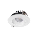 Product Display Visual of the SKU: RENO-LED-AURA-4-S12W-5CCT-WH for Marketing of theReno 4" REGRESS GIMBAL | RENO-LED-AURA-4-S12W-5CCT | RENO-LED-AURA-4