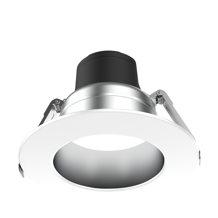 Product Display Visual of the SKU: RENO-DL6-MW-DV-MCCT-AL for Marketing of theReno 6" Aluminum Commercial Downlight

Selectable Wattage 10/16/27W | Selectable CCT 27/30/35/40/50K | 120-347V | 3IN1 Dimming 0-10V/Triac/ELV | White Trim | RENO-DL6-MW-DV-MCCT-AL