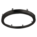 Product Display Visual of the SKU: RENO-S7RT-BK for Marketing of theReno 7" Round trim for Slim Surface | RENO-S7RT | RENO-S7RT