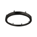Product Display Visual of the SKU: RENO-S9RT-BK for Marketing of theReno 9" Round trim for Slim Surface | RENO-S9RT | RENO-S9RT