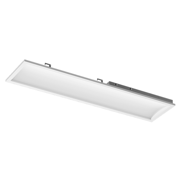 Aim - 1x4 Indirect Curved Panel - Selectable Wattage 25/30/40W - Selectable CCT 35/40/5000K - 120-347V - White Finish — Title: Default Title