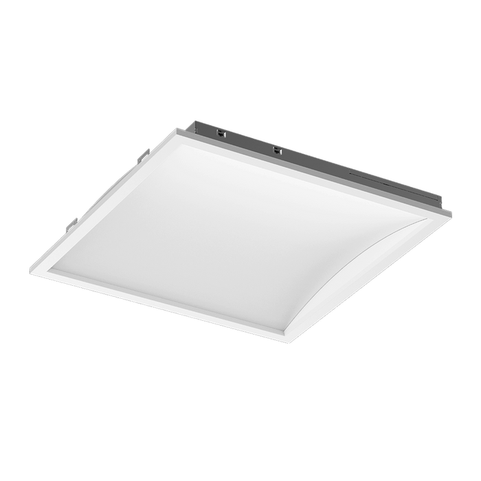 Aim - 2x2 Indirect Curved Panel - Selectable Wattage 25/30/40W - Selectable CCT 35/40/5000K - 120-347V - White Finish — Title: Default Title