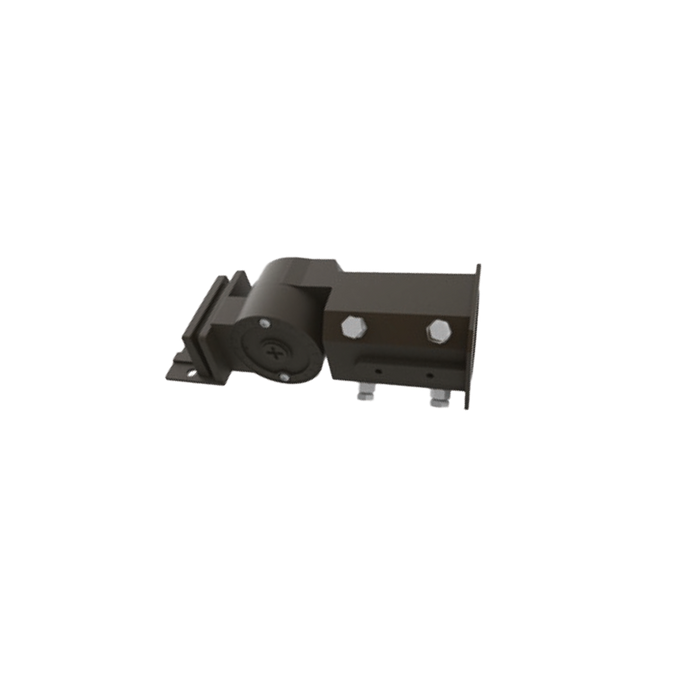 Reno Aries - Slip Fitter for Shoebox Fixture — Color: Black