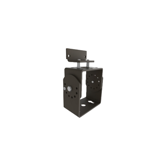 Product Marketing Image of Simply Secured SKU: RENO-Trunnion-G3 by Vendor Reno Lighting Product Reno Aries - Trunnion/U Bracket for Shoebox | RENO-Trunnion-G3 / R59004, R59014
