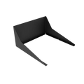 Reno Aries Gen 3 Shoebox Shields - R1/R2/R3 - Black, Bronze or White | R59212-R59218 - R1 / Black - RENO-SB-SHIELD-G3-R1-BK