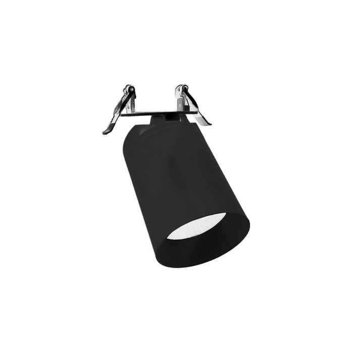 Arte - 3" Ceiling Mount Cylinder Downlight - 15W - Selectable CCT 2700k/3000k/3500k/4000k/5000K - 120V — Finish: Black