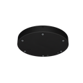 Reno Aurora - Canopy Kit for the Architectural Ring Fixture Suitable for mounting two fixtures - Includes the Cable Gripper, Ceiling Bracket, and Driver Bracket — Color: Black