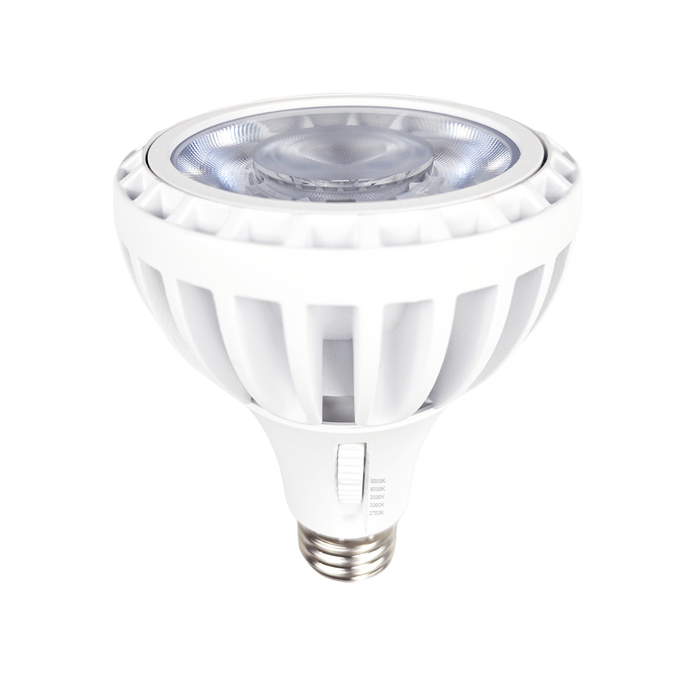 High Output PAR30 Bulb - 25W - 3000LM - Selectable CCT 27/30/35/40/50K - 120-347V - ECO fees may apply