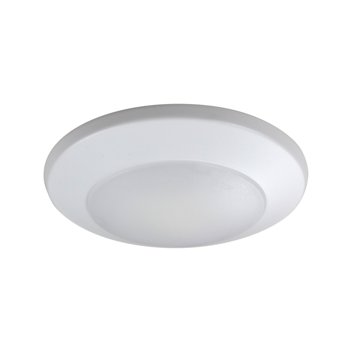 Ilumi - 4" Disk Light 7W | Selectable CCT: 27/30/35/40/5000K | 120V | White Finish