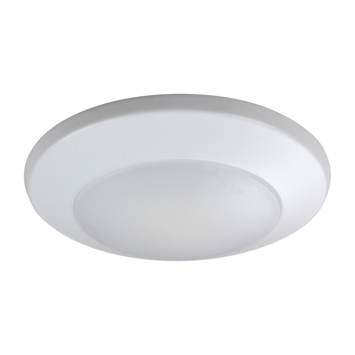 Ilumi - 6" Disk Light 12W | Selectable CCT: 27/30/35/40/5000K | 120V | White Finish
