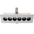 Product Display Visual of the SKU: RENO-LRSL-5CCT-8W-WH for Marketing of theReno Mini Linear Recessed Spot Light | RENO-LRSL-5CCT-8W-WH