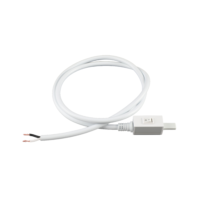 Reno Nexus - In - Line On/Off Switch (Hard - wire version) - Length: 1000mm (3FT) White