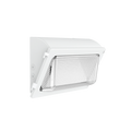 Reno OPS - Traditional Wall Pack R2 Selectable Wattage 45/60/75W - Selectable CCT 3000K/4000K/5000K - 120-347V — Color: White