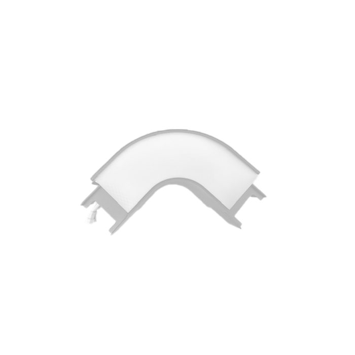 Product Display Visual of the SKU: RENO-QCC-WH for Marketing of theReno Quarter Circle Connection G2 | RENO-QCC | RENO-QCC