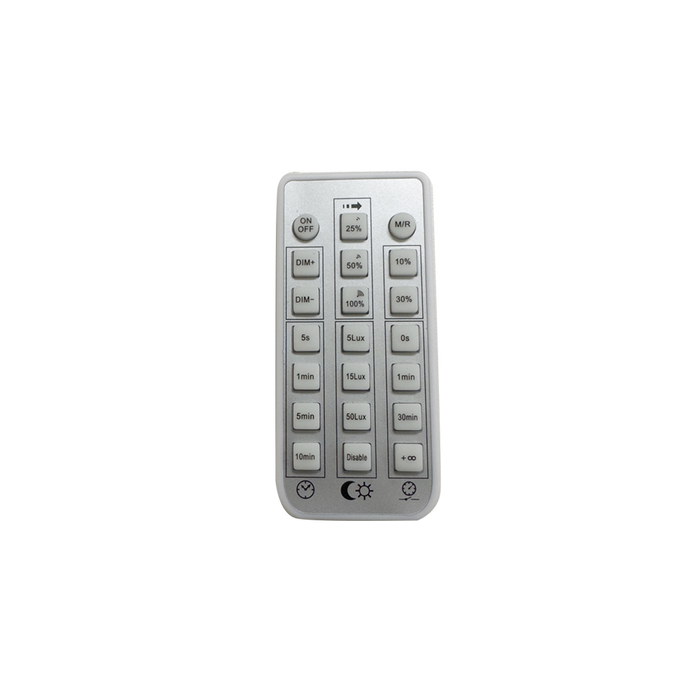 Remote control for Deco and LUMA Series sensor fixtures — Title: Default Title