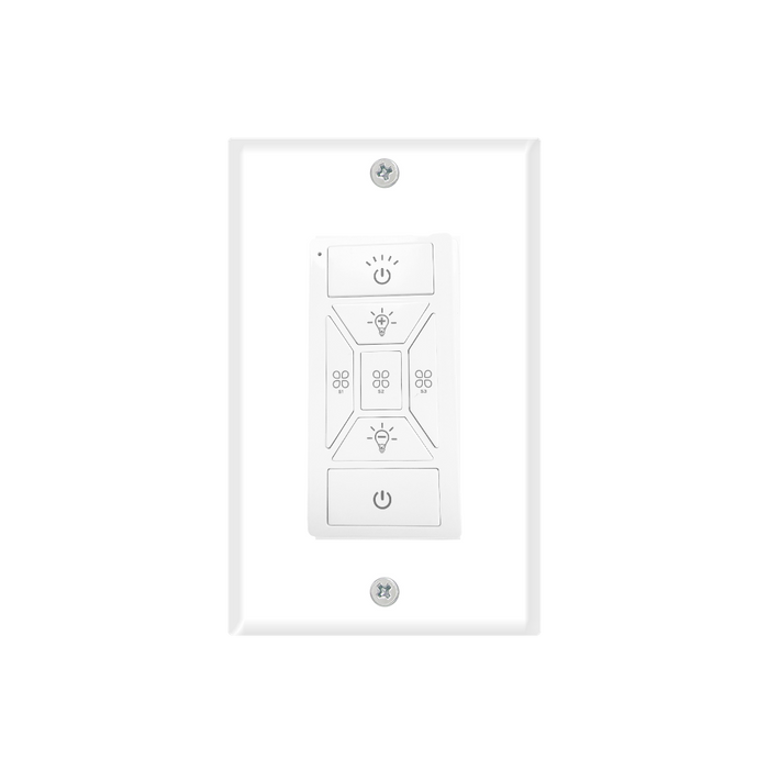 Reno Smart - Bluetooth 7-Key Smart Wall Switch - Wall switch with mounting plate — Title: Default Title