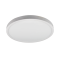 Reno Sol - 5" Slim Surface Round 10W | 600Lm | Selectable CCT 27/30/35/40/50K | 120V | White Finish | CRI 90+ | RENO-S5R-MCCT / R31101