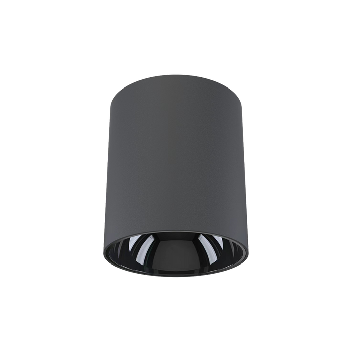 Story - 4.5" Ceiling/Pendant/Track Cylinder Light - 30W - Selectable CCT 27/30/35/40/50K - 120V — Finish: Black