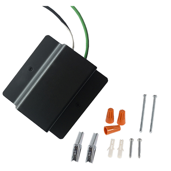 Story - Floating Canopy Feed - H-Type — Finish: Black