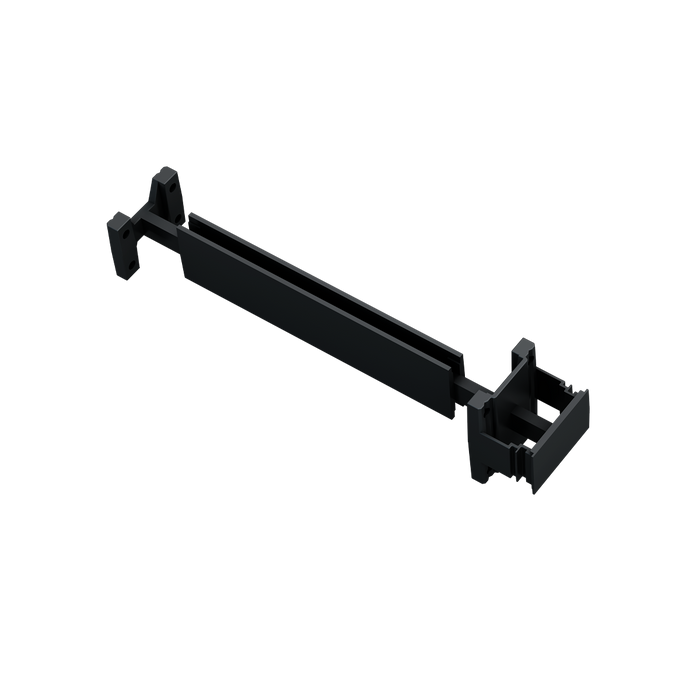 Reno Stratos - Connection kit for the Architectural Vertical Pendant — Color: Black