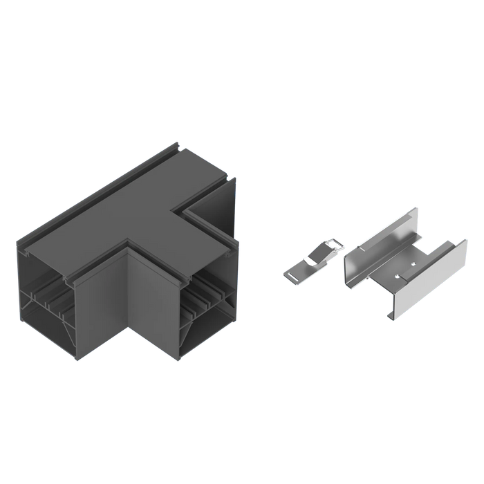 Reno T Connector for Architectural Strip 

White Finish | RENO-TLSN-MCCT-T-WH-G2 / R39426, R39438