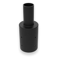 Tenon Adaptor - 4” Tenon - 4” Round Pole Mounting — Title: Default Title