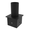 Tenon Adaptor - 4” Tenon - 4” Square Pole Mounting — Title: Default Title