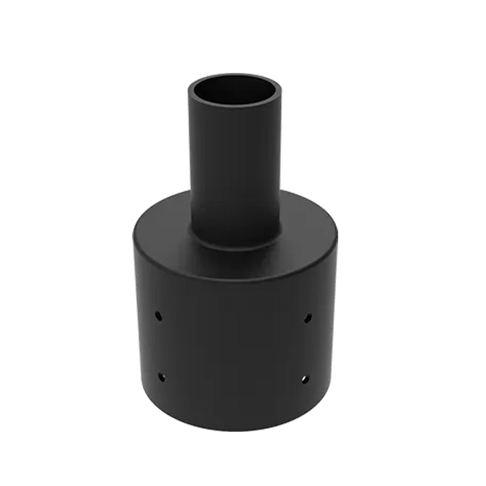 Tenon Adaptor - 4” Tenon - 5” Round Pole Mounting — Title: Default Title