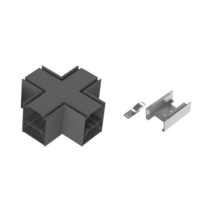 Reno X Connector for Architectural Strip 

White Finish | RENO-TLSN-MCCT-X-WH-G2 / R39425, R39437