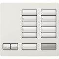 Replacement Faceplate for Lutron HomeWorks Tabletop 10 Button Keypad | LFK-T10RL