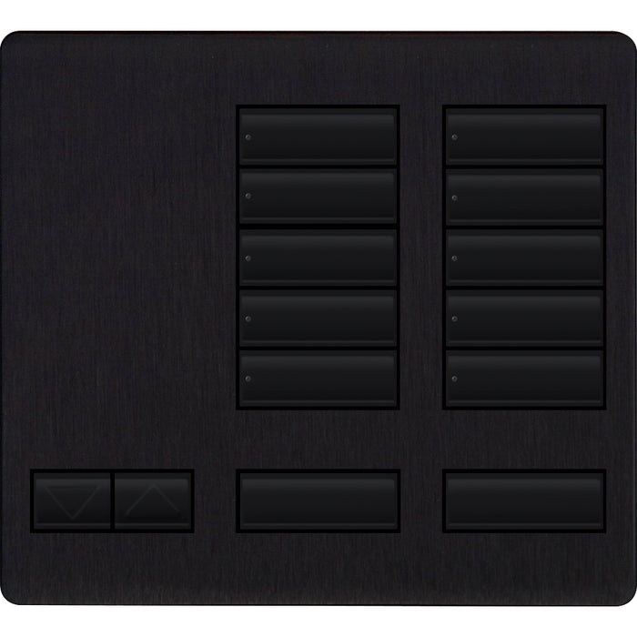 Replacement Faceplate for Lutron HomeWorks Tabletop 10 Button Keypad | LFK-T10RL