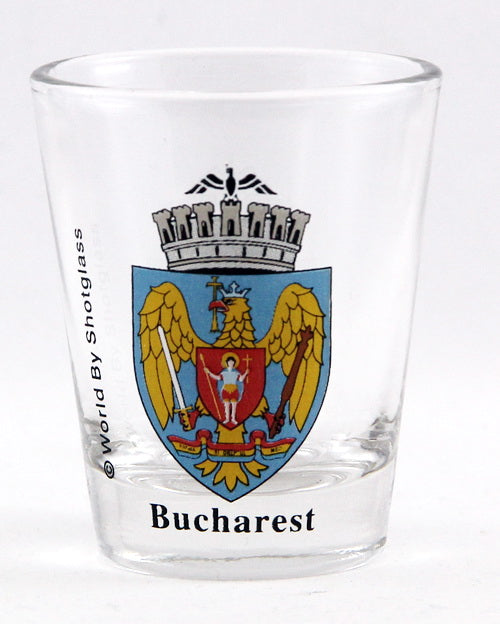 Romania Souvenir Boxed Shot Glass Set (Set of 2)