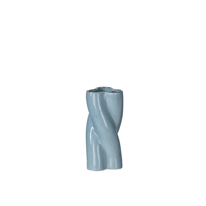 Rory Twist Vase Blue