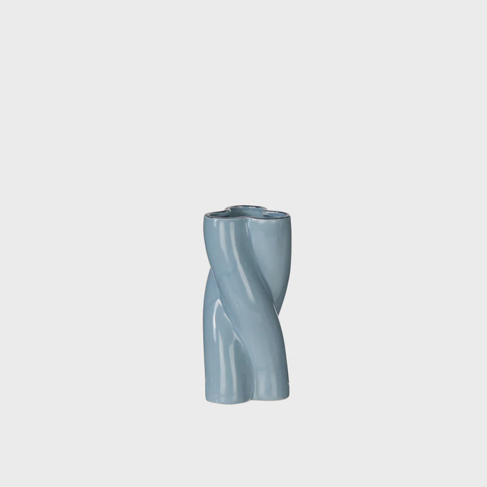 Rory Twist Vase Blue