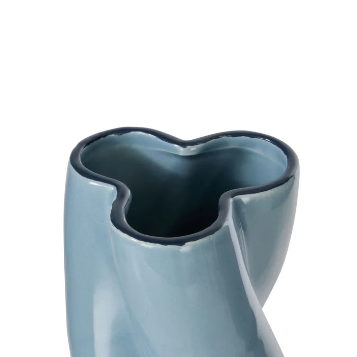 Rory Twist Vase Blue