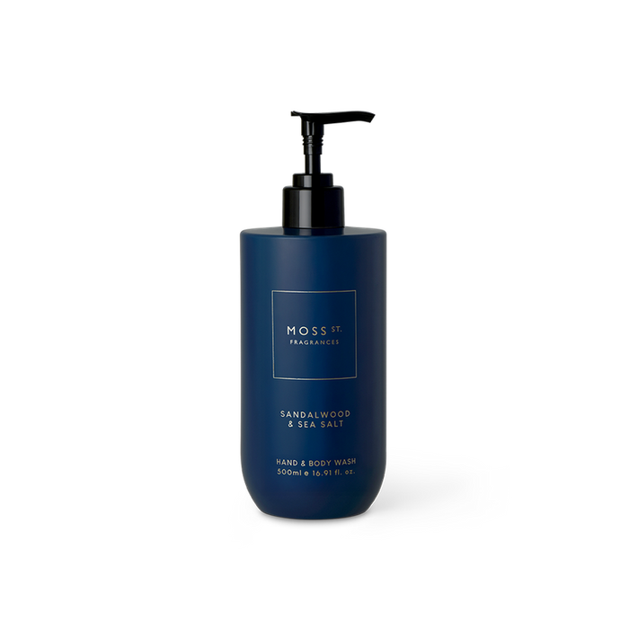Sandalwood & Sea Salt Hand & Body Wash 500ml