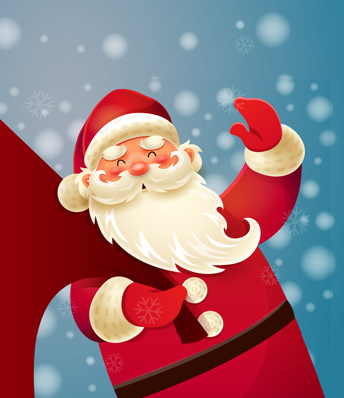 Santa's Toy Bag | 1-Car Garage Door Cover