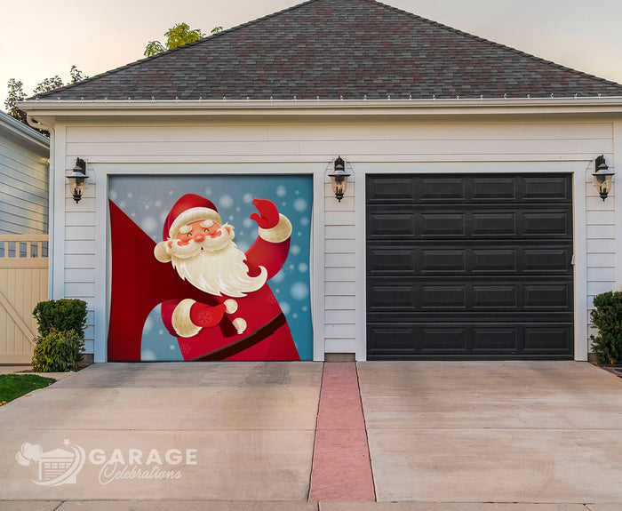 Santa's Toy Bag | 1-Car Garage Door Cover