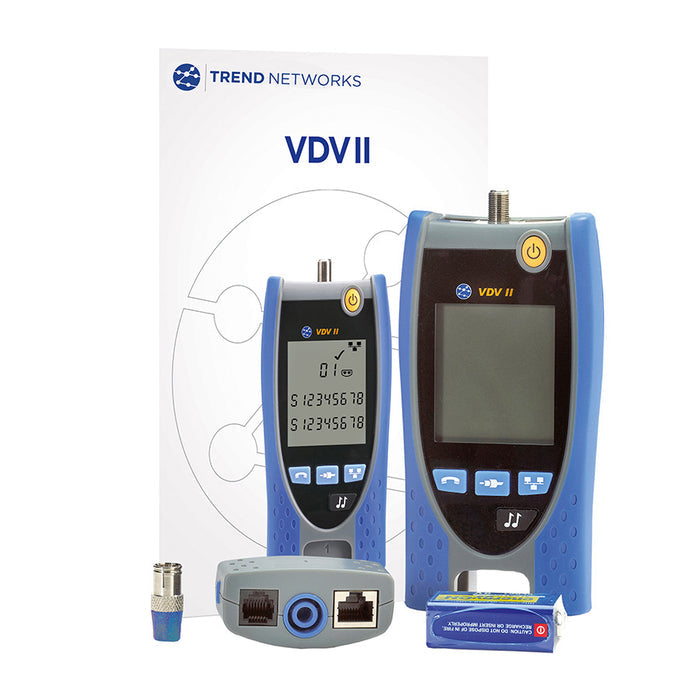 SimplyTEST VDV II Data Cable Verifier with AnyWARE Cloud Reporting | ST-158007