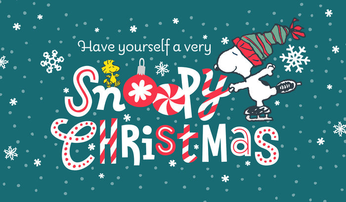 Snoopy Christmas | 2-Car Peanuts® Garage Door Cover