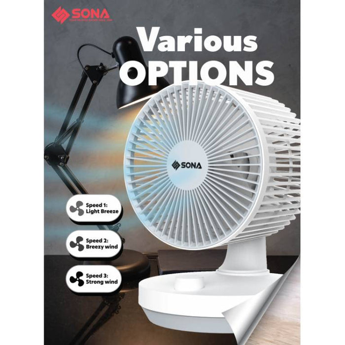 SONA 6” High Velocity Fan STC 1326