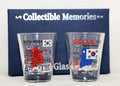 South Korea Seoul Souvenir Boxed Shot Glass Set (Set of 2)