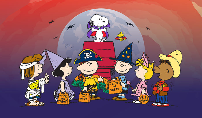 Spooky Crew | 2-Car Peanuts® Garage Door Cover