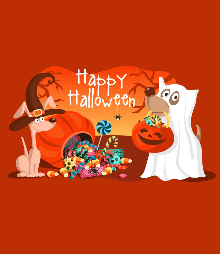 Spooky Dogs | 1-Car Garage Door Cover