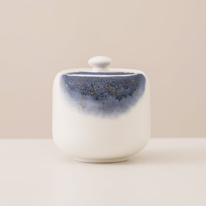 Starry Cat Ceramic Pet Urn