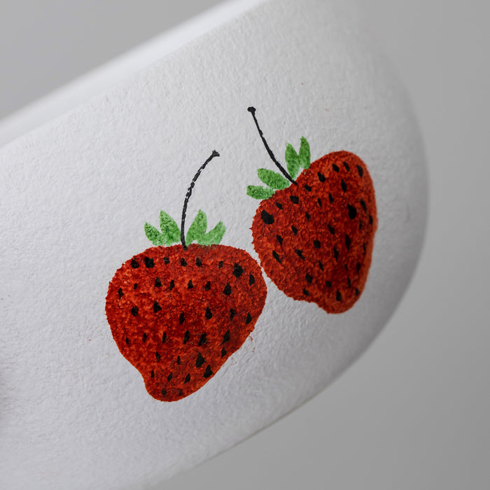 Strawberry Ceramic Matcha Set with Bowl and Chasen Holder