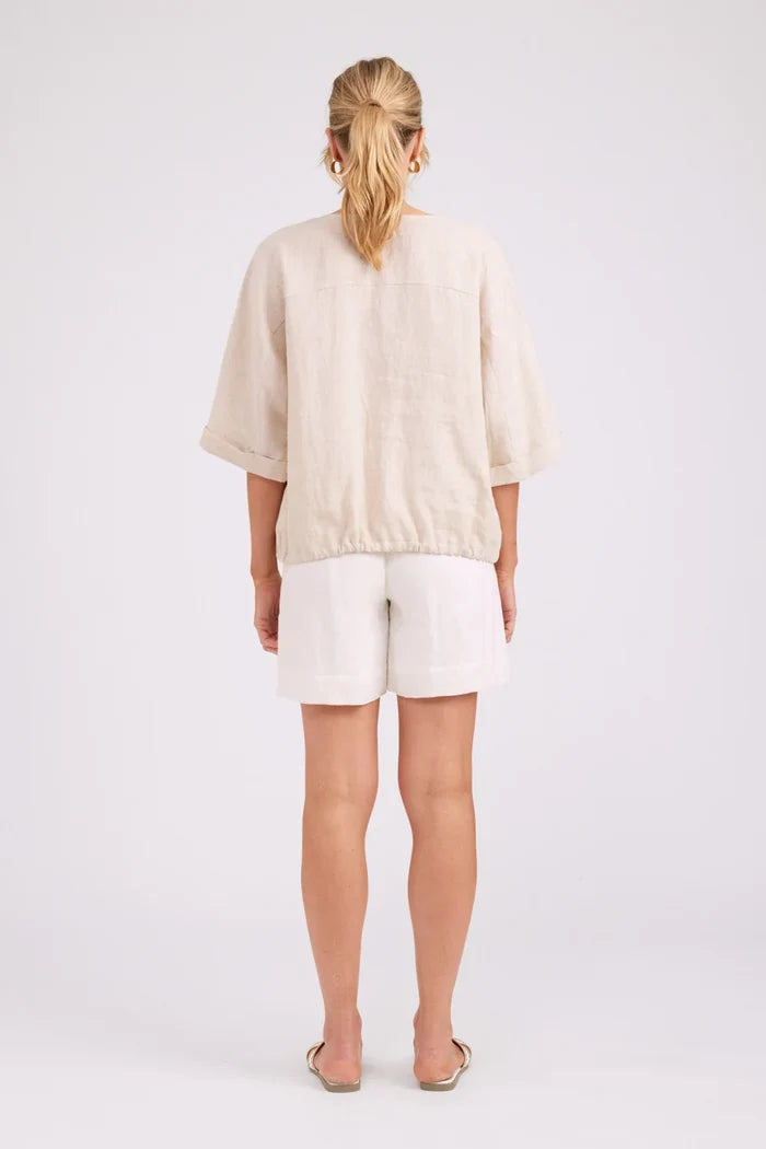 Studio Button Top/Jacket Tusk